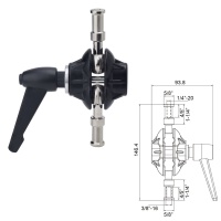 KUPO KS-103 Versatile Swivel Adapter Держатель шарнирный