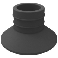 KUPO KP-SP05 KUPOLE Black Bottom Rubber Cover. Упор нижний, черный