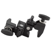 KUPO KCP-720B Double Convi Clamp-Black. Двойной держатель-зажим