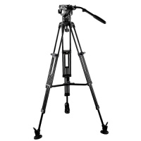 E-IMAGE EG10A2 Штатив для видеокамер с головой GH10 (77.5-171.0см ↓10 кг ◡75мм)