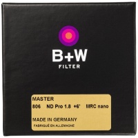 B+W MASTER 806 ND MRC nano 67mm. Светофильтр нейтрально-серый плотности 1.8