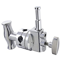 KUPO KCP-210 2-1/2" Grip Head with 16mm Baby Spigot-Silver. Крепежная головка