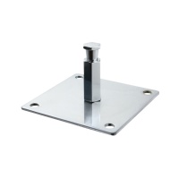 KUPO KS-011 100mm Square Mounting Plate. Площадка с шестигранным адаптером 5/8"