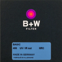 B+W BASIC 486 UV/IR cut 55mm. Светофильтр блокирующий УФ/ИК излучение
