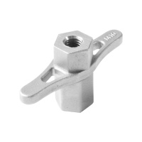 KUPO KS-1901 Stainless Steel T-Nut W/ M10 Thread. Барашковая гайка