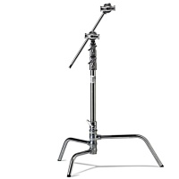 KUPO CT-20MK 20" C-Stand w/turt.base Kit Silver Си-стенд с базой "черепаха" (92,5-172 см), комплект