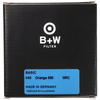 B+W BASIC 040 Orange MRC 550 39mm. Светофильтр для черно-белой съемки