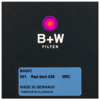 B+W BASIC 091 Red dark MRC 630 77mm. Светофильтр для черно-белой съемки