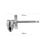 KUPO KCP-604 Super Viser Clamp (end jaw) 4” (10.8 cm). Держатель-зажим