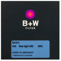 B+W BASIC 090 Red light MRC 590 46mm. Светофильтр для черно-белой съемки