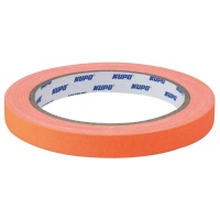 KUPO CSS-1215OG Cloth Spike Tape, orange 12mm*13,72m Скотч оранжевый