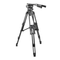 E-IMAGE MOTUS32 PLUS Штатив для видеокамер с головой MH32PLUS (82.5-177.5см ↓32 кг ◡150мм)