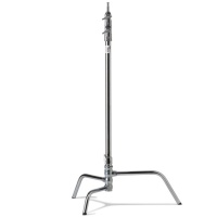 KUPO CT-40M 40” C-Stand w/turtle base Silver. Си-стенд с базой "черепаха" (134 - 295 см)