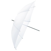 HENSEL Umbrella Ø 80 cm. Зонт белый на просвет