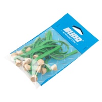 KUPO BG5006G Elastic cable tie (10 pcs/pack) 6,00 mm (W)*5"(L), green Стяжка-петля, зеленая (10 шт)