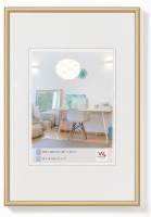 WALTHER KV045G 30x45 N.Lifestyle  пластик (золотая) ф/рамка