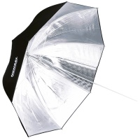 HENSEL MASTER L Umbrella PXL Ø 135 cm. Зонт серебристый