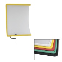 KUPO KT-2436OW 24"x36" Open End frame white artificial silk. Флаг (60х90 см) белый 