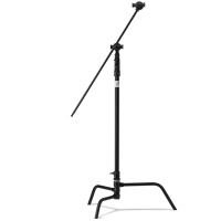 KUPO CT-40MKB 40” C-Stand w/turt.base Kit Black. Си-стенд с базой "черепаха" (134-295 см), комплект