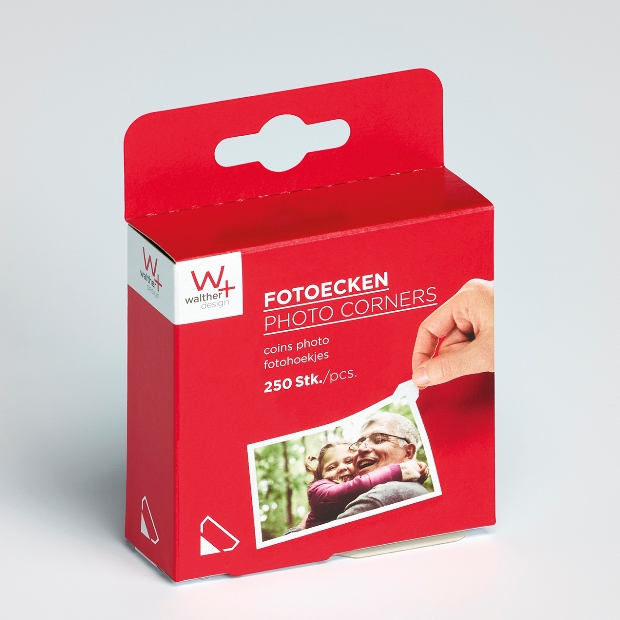 WALTHER FE250S  уголки белые   250 шт WALTHER FE250S  уголки белые   250 шт