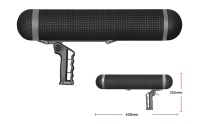 E-IMAGE BS-P60 Suspension windshield system. Ветрозащита "цеппелин" для микр. Ø19-22х295 мм