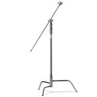 KUPO CT-40MK 40” C-Stand w/turt.base Kit Silver. Си-стенд с базой "черепаха" (134-295 см), комплект