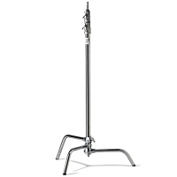 KUPO CS-40M 40” C-Stand w/sliding leg Silver. Си-стенд со скользящей ногой (134-323 см)