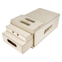 KUPO KAB-31K Nesting Apple Box set "Do-Re-Mi". Комплект деревянных подставок