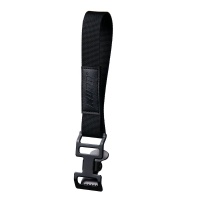 KUPO GC-2525BK Glove strap w/alligator clip & black label 25mm*25cm Ремешок для аксессуаров
