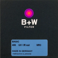 B+W BASIC 486 UV/IR cut 77mm. Светофильтр блокирующий УФ/ИК излучение