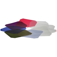 HENSEL Color and Diffusion Filter Set for 7" reflector. Комплект цветных фильтров