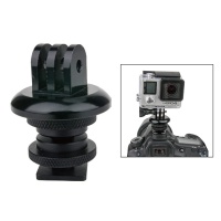 KUPO KS-134 GoPro Mount w/Hot Shoe adapter. Площадка c адаптером "горячий башмак"