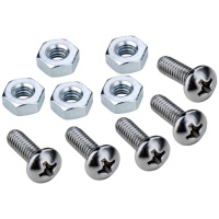 KUPO KS-175 1/4"-20х19 Phillips pan head screw (set of 5). Винт с гайкой (комплект 5 шт)