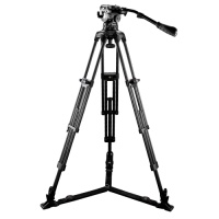 E-IMAGE EG10C2L Штатив для видеокамер с головой GH10L (60.5-173.5см ↓10 кг ◡100мм)