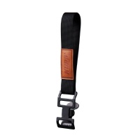 KUPO GC-2525BN Glove strap w/alligator clip & brown label 25mm*25cm Ремешок для аксессуаров