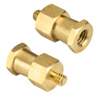 KUPO KS-130 Hex Adapter w/3/8"-16F&1/4"-20M. Адаптер шестигранный