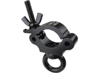 KUPO KCP-823B Slim Type Coupler w/Eye Ring, black. Хомут узкий (с кольцом) (Ø48-51↓300)