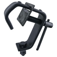 KUPO C-12B Steel clamp, black. Зажим-крюк