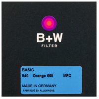 B+W BASIC 040 Orange MRC 550 72mm. Светофильтр для черно-белой съемки