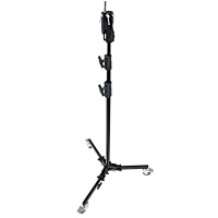 KUPO 360M Aluminum Studio Stand. Стойка на колёсах (126-296 см ↓15 кг)