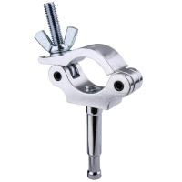 KUPO KCP-867 SlimType Mighty Coupler w/16 mm stud. Хомут узкий (штифт 5/8") (Ø51-60↓100)