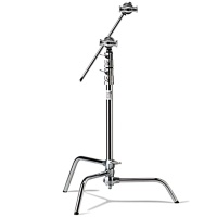 KUPO CS-20MK 20" C-Stand w/slid.leg Kit Silver. Си-стенд со скользящей ногой (87-196 см), комплект