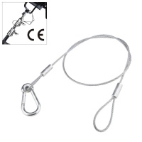 KUPO SW-01 dia. 3,2mm, 75 cm length safety wire Тросик страховочный