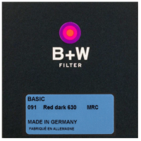 B+W BASIC 091 Red dark MRC 630 39mm. Светофильтр для черно-белой съемки