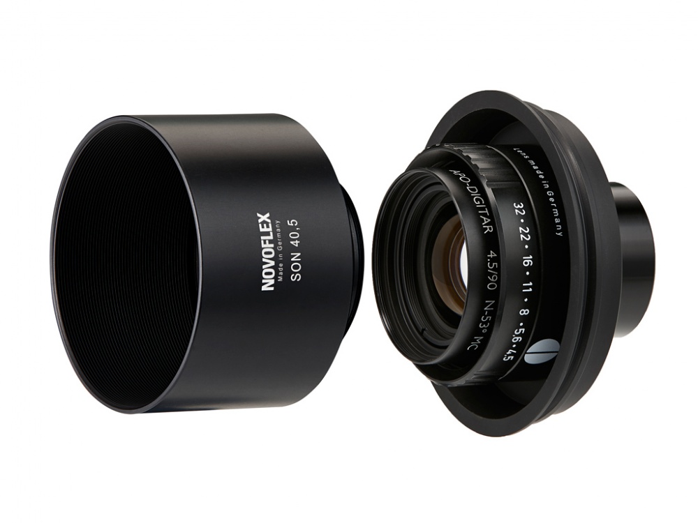 NOVOFLEX Apo-Digitar 4,5/90mm w/ Adapter and lens hood Объектив с блендой и адептерными кольцами NOVOFLEX Apo-Digitar 4,5/90mm w/ Adapter and lens hood Объектив с блендой и адептерными кольцами