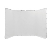 E-IMAGE MB42 collapsible background kit white Фон муслиновый 2.4х4 м на разборной раме, белый