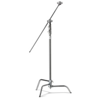 KUPO CS-40MK 40” C-Stand w/slid.leg Kit Silver. Си-стенд со скользящей ногой (134-323 см), комплект