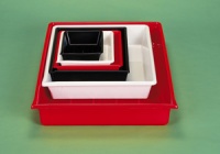 KAISER Lab Tray 20X25см Red Лабораторная ванночка (красный)