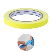 KUPO CS-1215Y Cloth Spike Tape, yellow 12mm*13,72m Скотч жёлтый