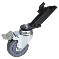 KUPO KC-100M Casters dia/100mm w/square speed adapter. Комплект колес